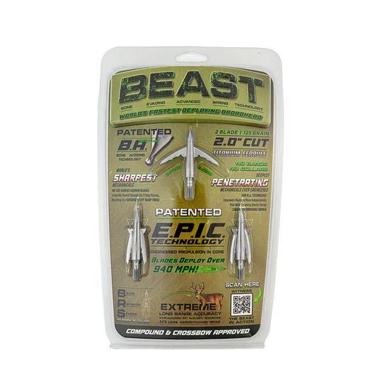 Beast Broadheads TITANIUM 3 PACK