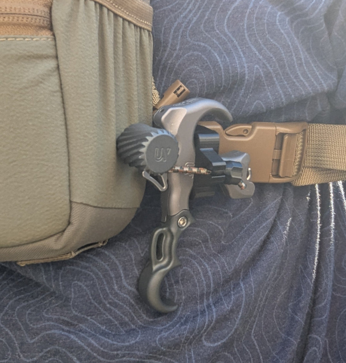 Archery Release Molle Holster for Thumb Releases