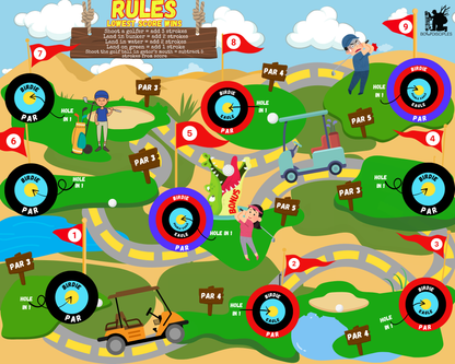 4 Game Archery Target Bundle