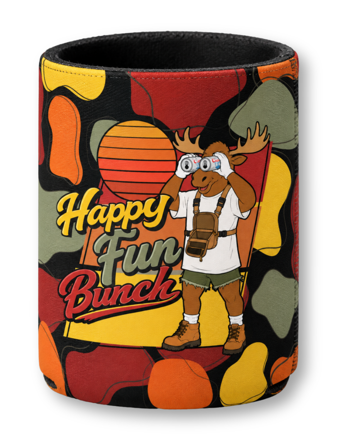 Mr. Moose Happy Fun Bunch Koozie