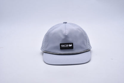Patch Hat Heather Grey
