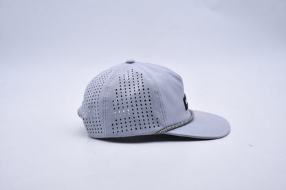 Patch Hat Heather Grey