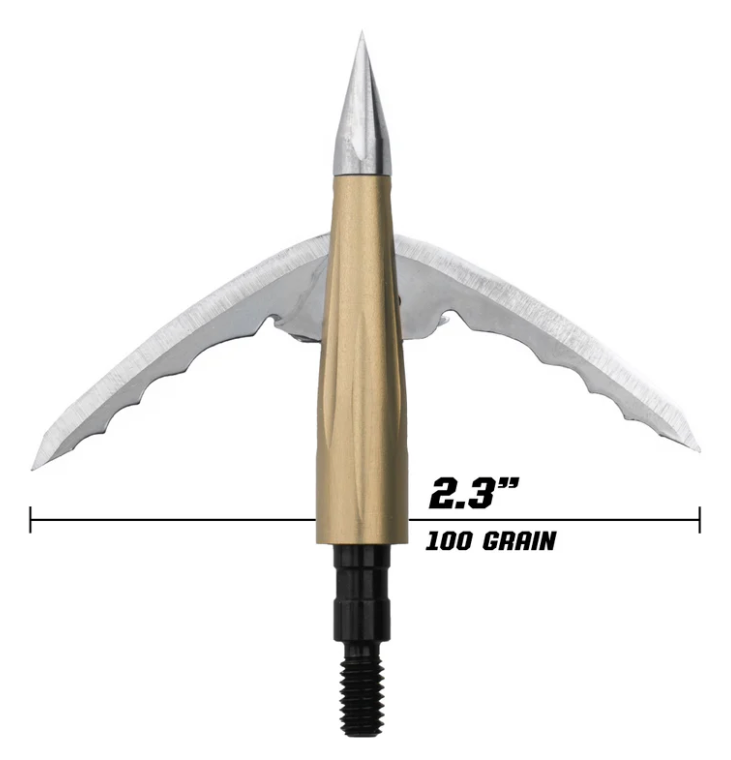 Beast Broadheads ALUMINUM 2 PACK+PRACTICE TIP