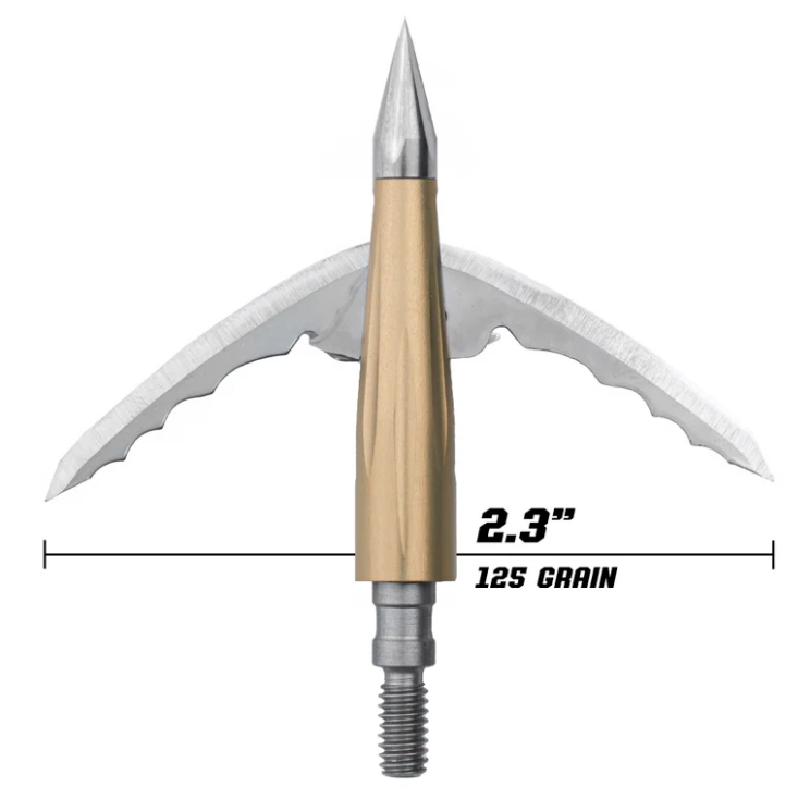 Beast Broadheads ALUMINUM 2 PACK+PRACTICE TIP