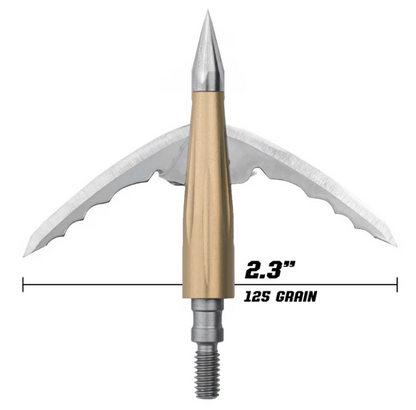 Beast Broadheads ALUMINUM 2 PACK+PRACTICE TIP
