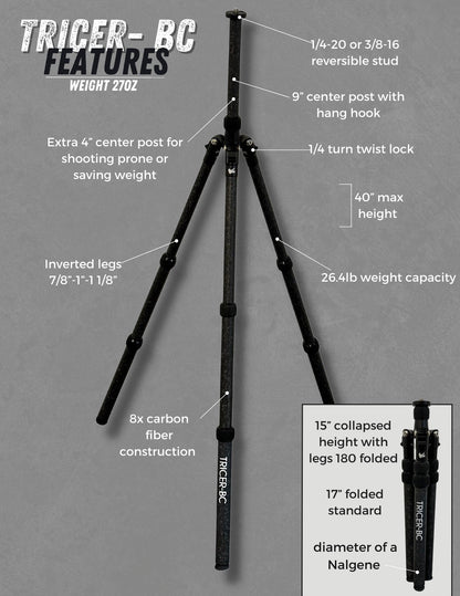 Tricer-BC Carbon Tripod